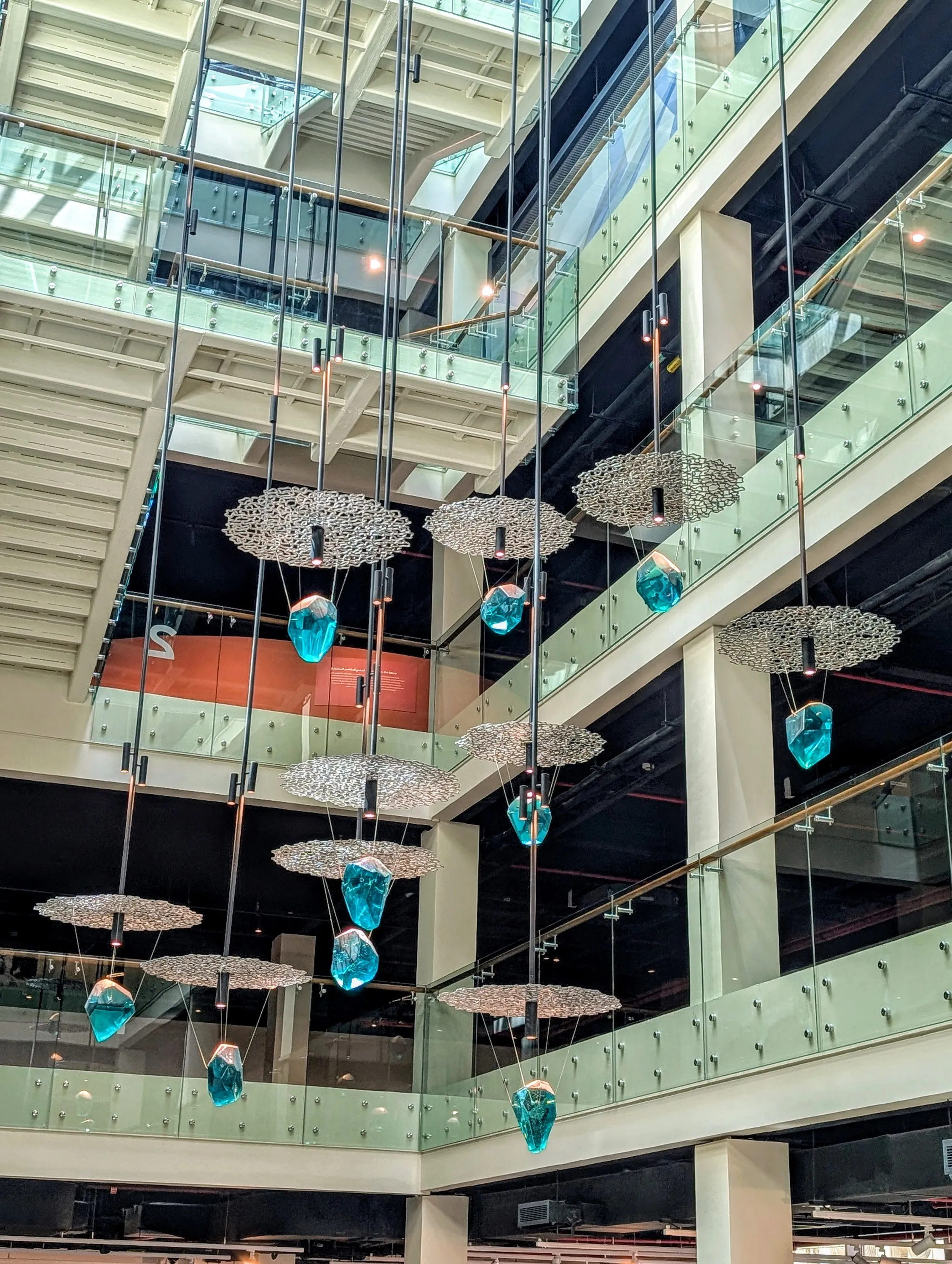 Kanoo Museum Pendant Light Sculpture 2
