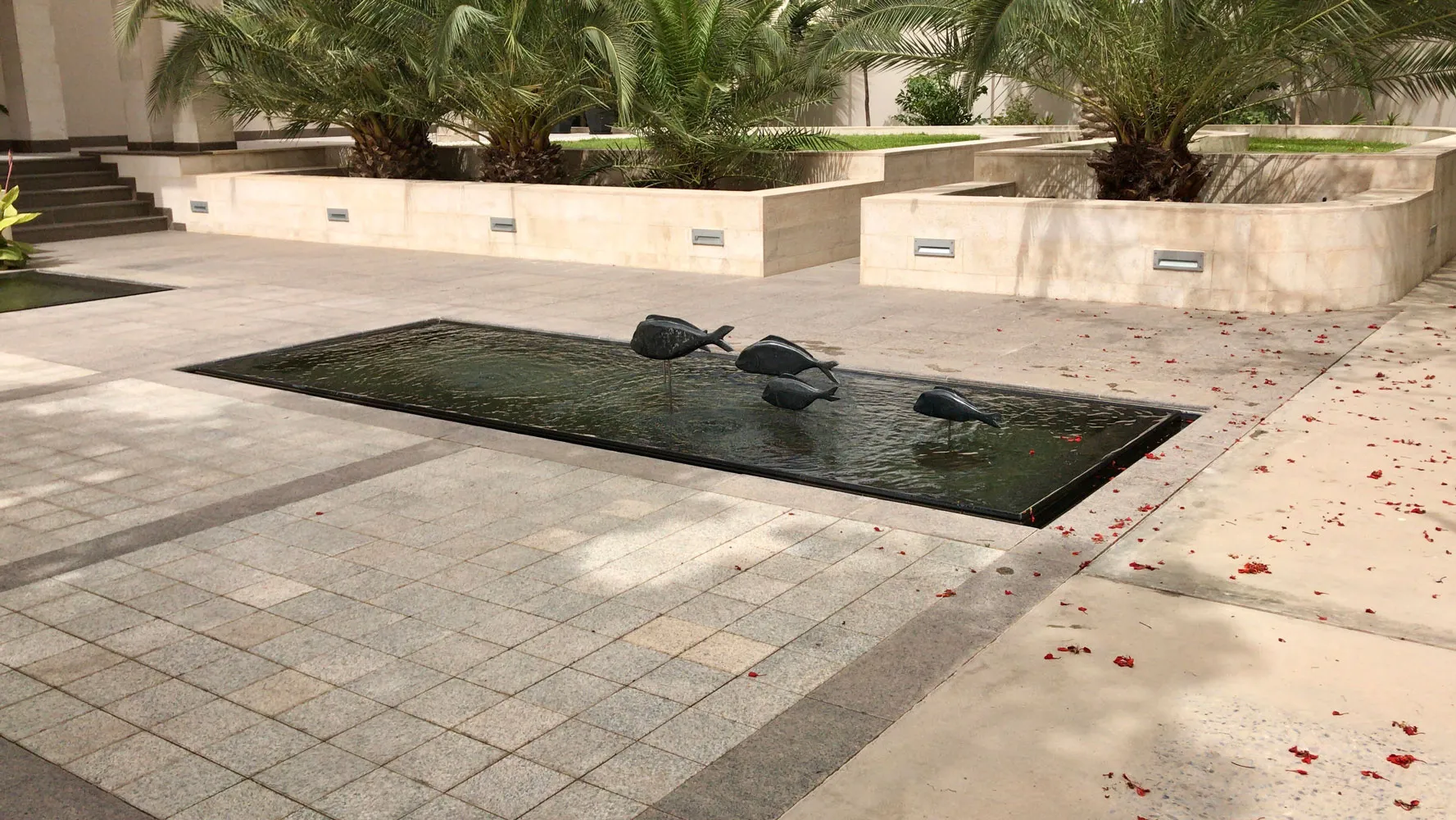 Swimming Fish Pond Sculpture 6