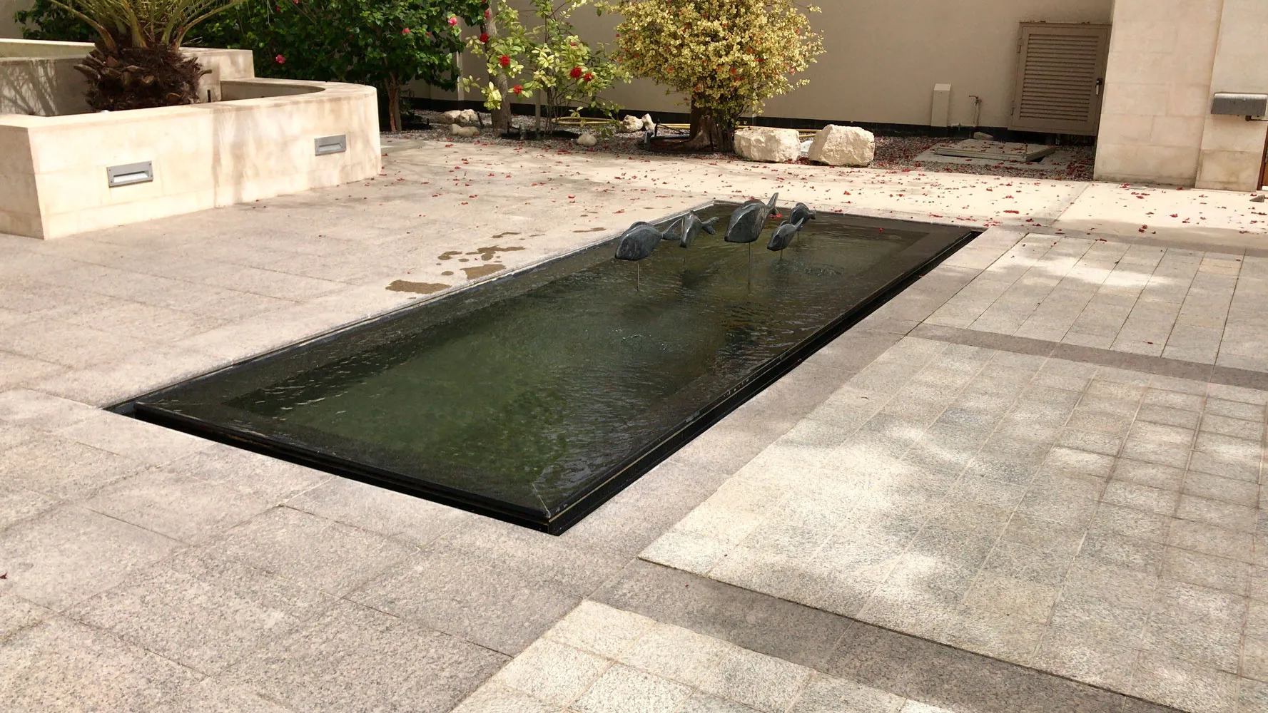 Swimming Fish Pond Sculpture 11